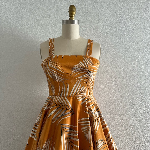 NWT Sunny palm print midi dress - Picture 8 of 9